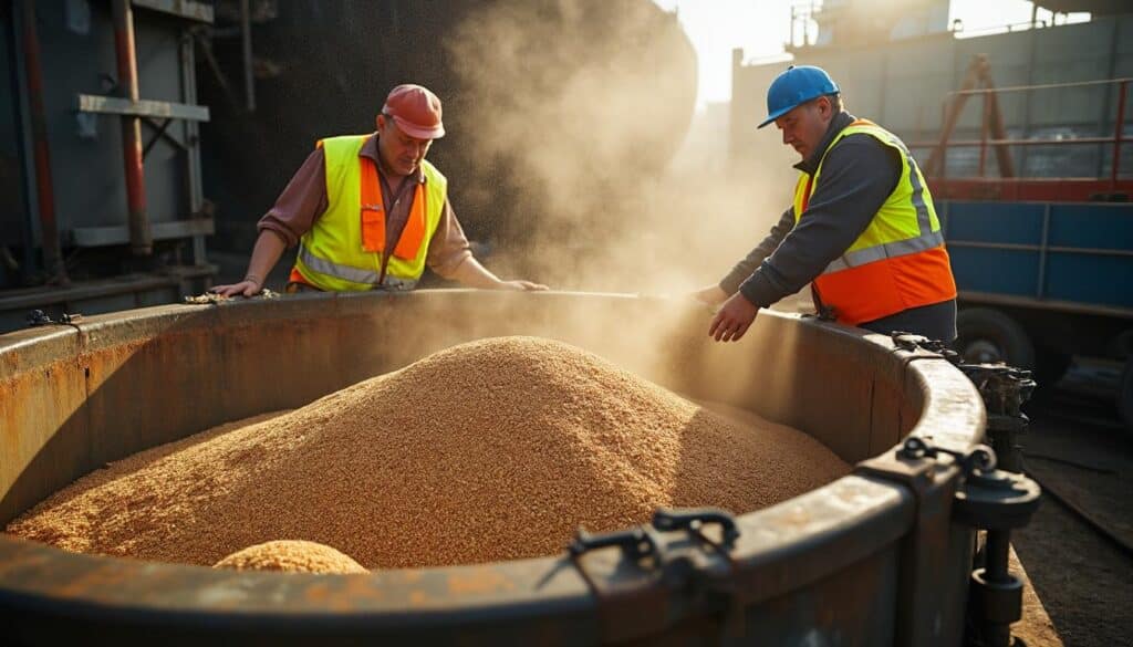 Chargement de conteneur en vrac : méthodes et conseils essentiels