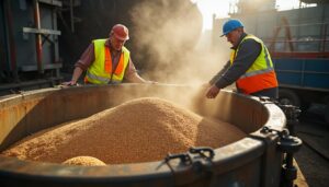 Chargement de conteneur en vrac : méthodes et conseils essentiels