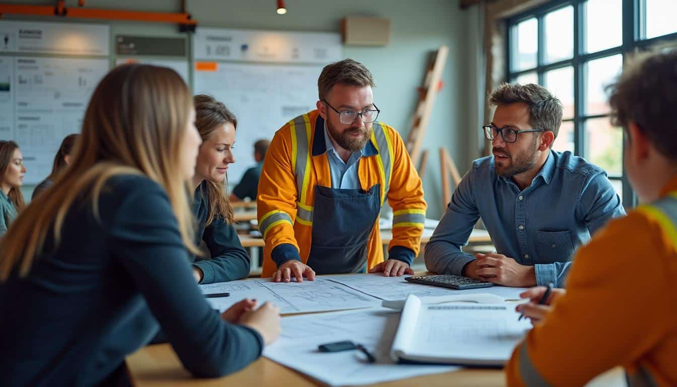 Illustration: Comprendre les fondamentaux d’une formation dans le secteur du BTP