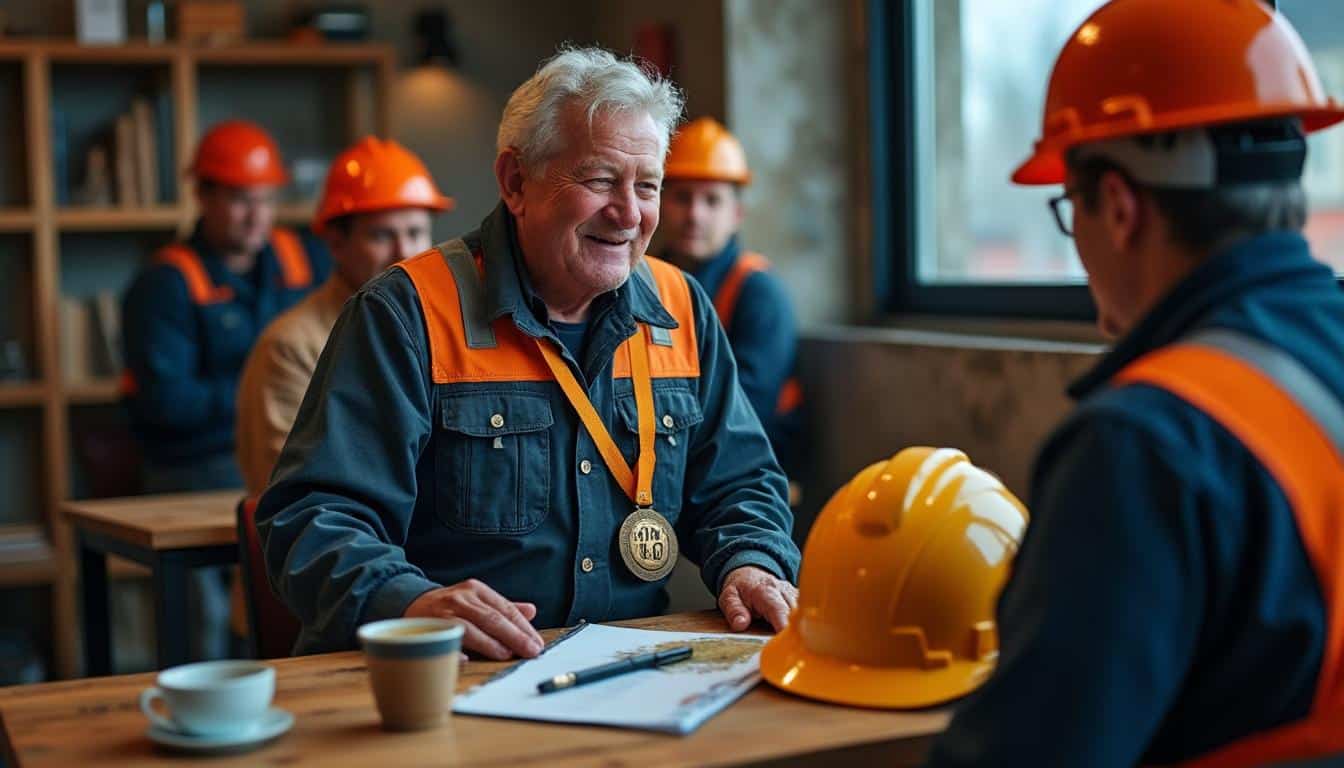 Illustration: Comprendre la prime liée à la médaille du travail pour 20 ans dans le BTP