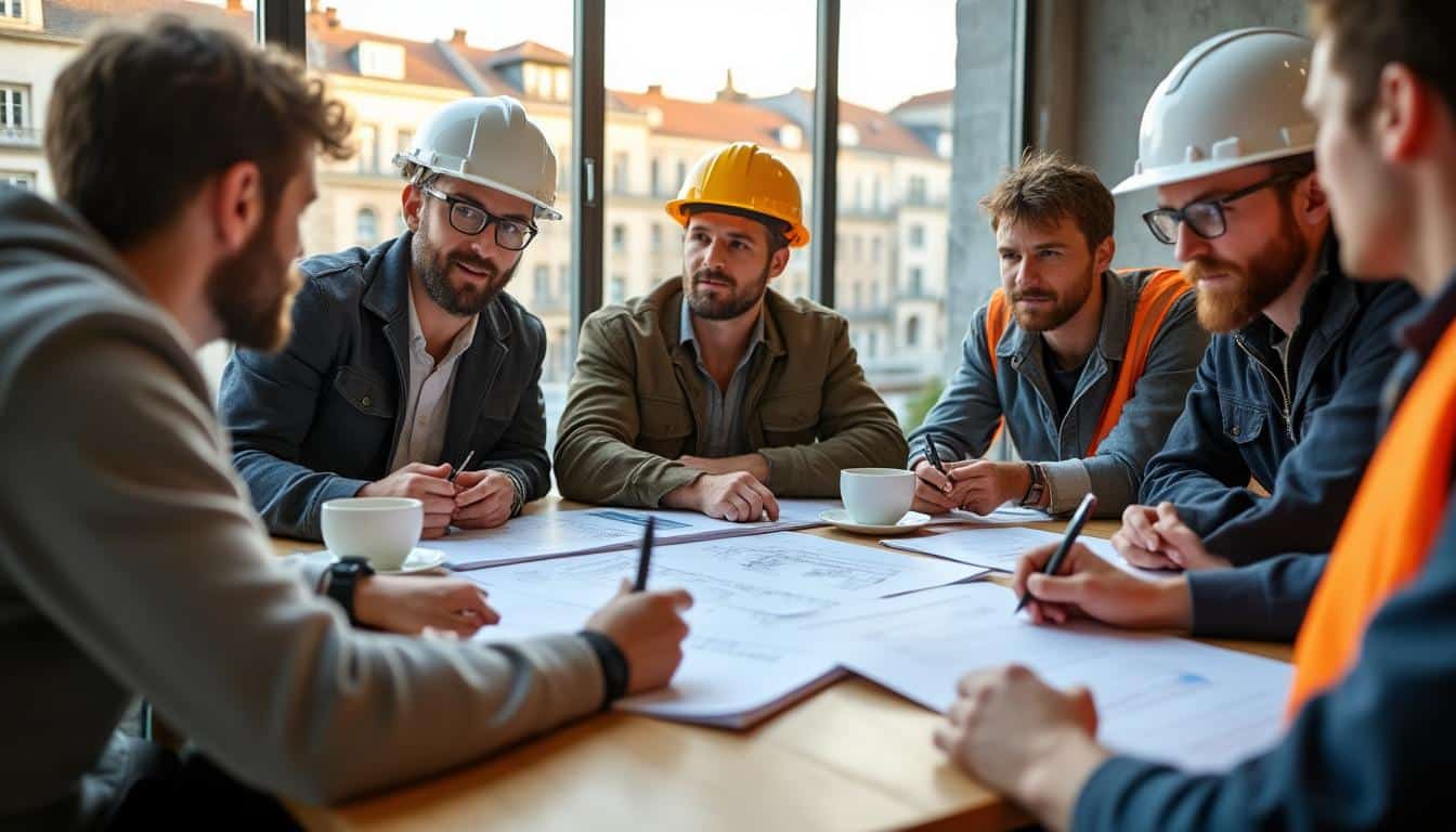 Illustration: Les offres d’assurance et de retraite adaptées aux besoins des professionnels du bâtiment à Valenciennes