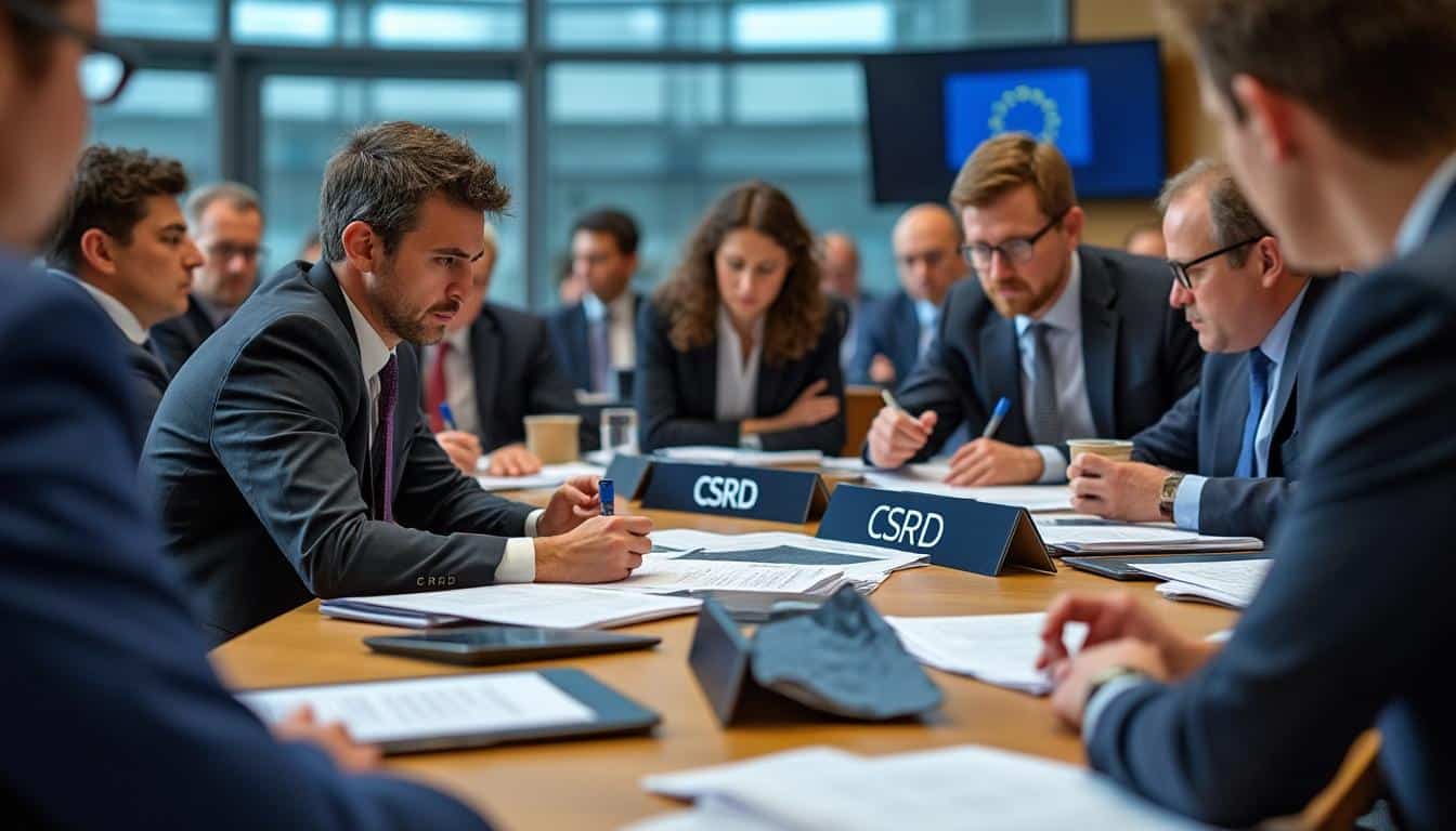 Illustration: Comprendre la directive CSRD adoptée par le Parlement européen