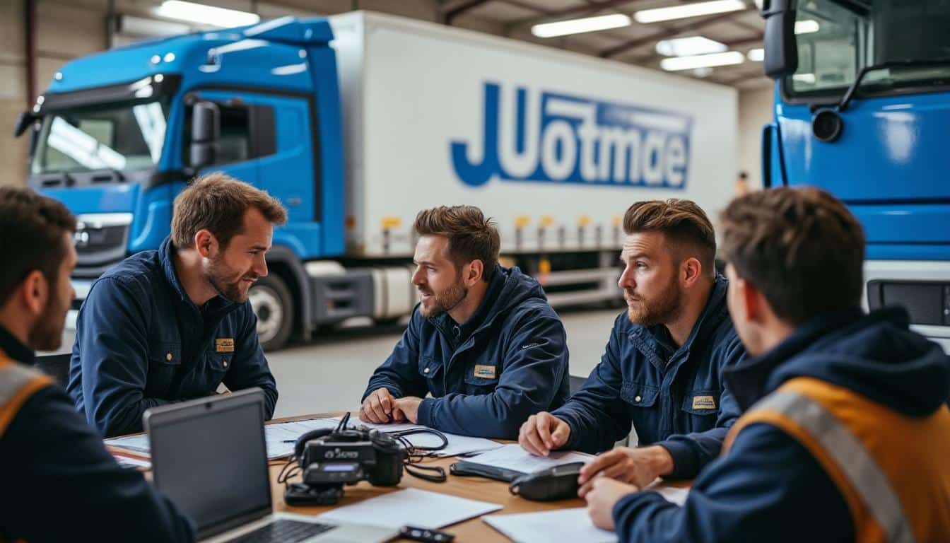 Illustration: Qui se cache derrière une entreprise de transport routier à Lyon ?