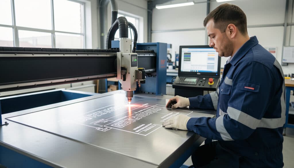Gravure industrielle sur acier : méthodes et critères