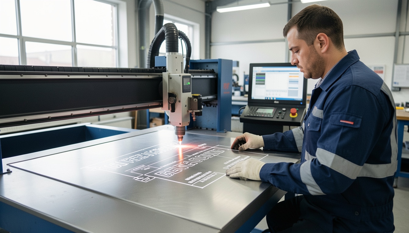 Gravure industrielle sur acier : méthodes et critères