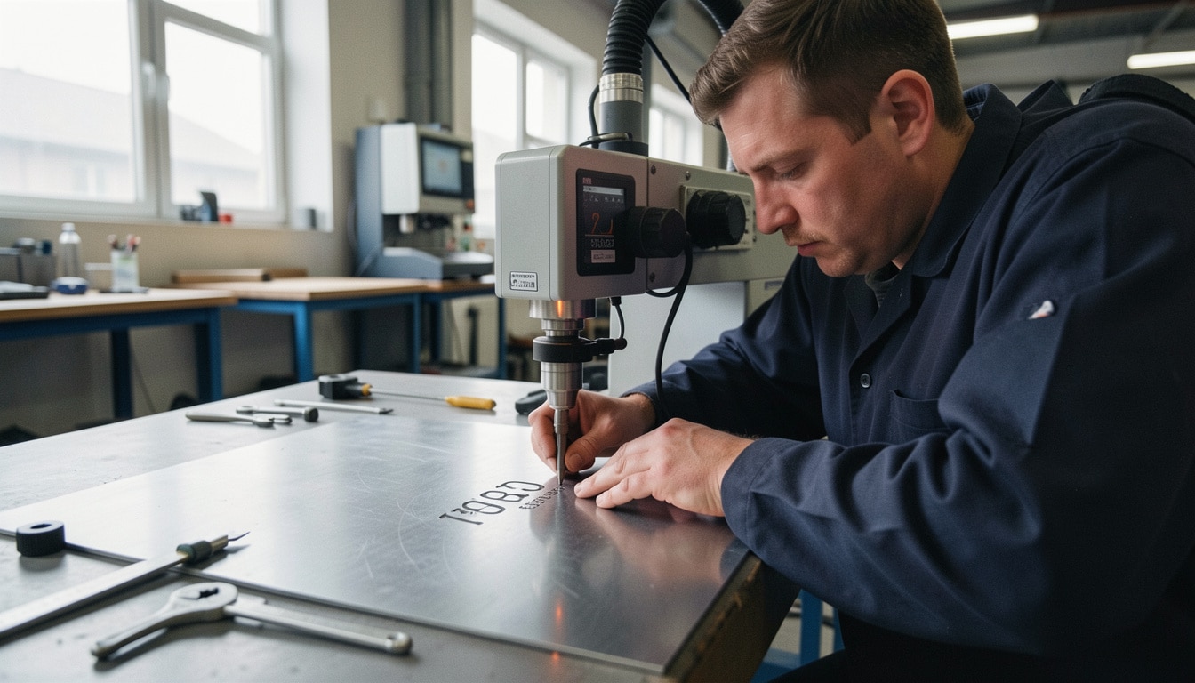 Gravure d’un numéro de pièce en acier : méthodes utiles