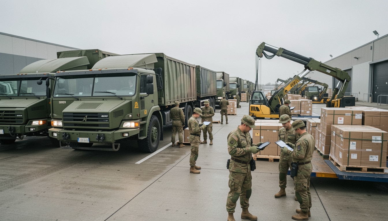 La logistique militaire au service des opérations